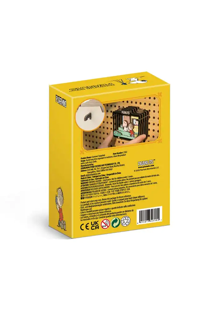 Peanuts Puremind Model Kit Wooden Theater Summer Snapshot product photo