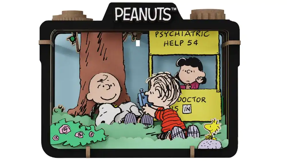 Peanuts Puremind Model Kit Wooden Theater Summer Snapshot product photo