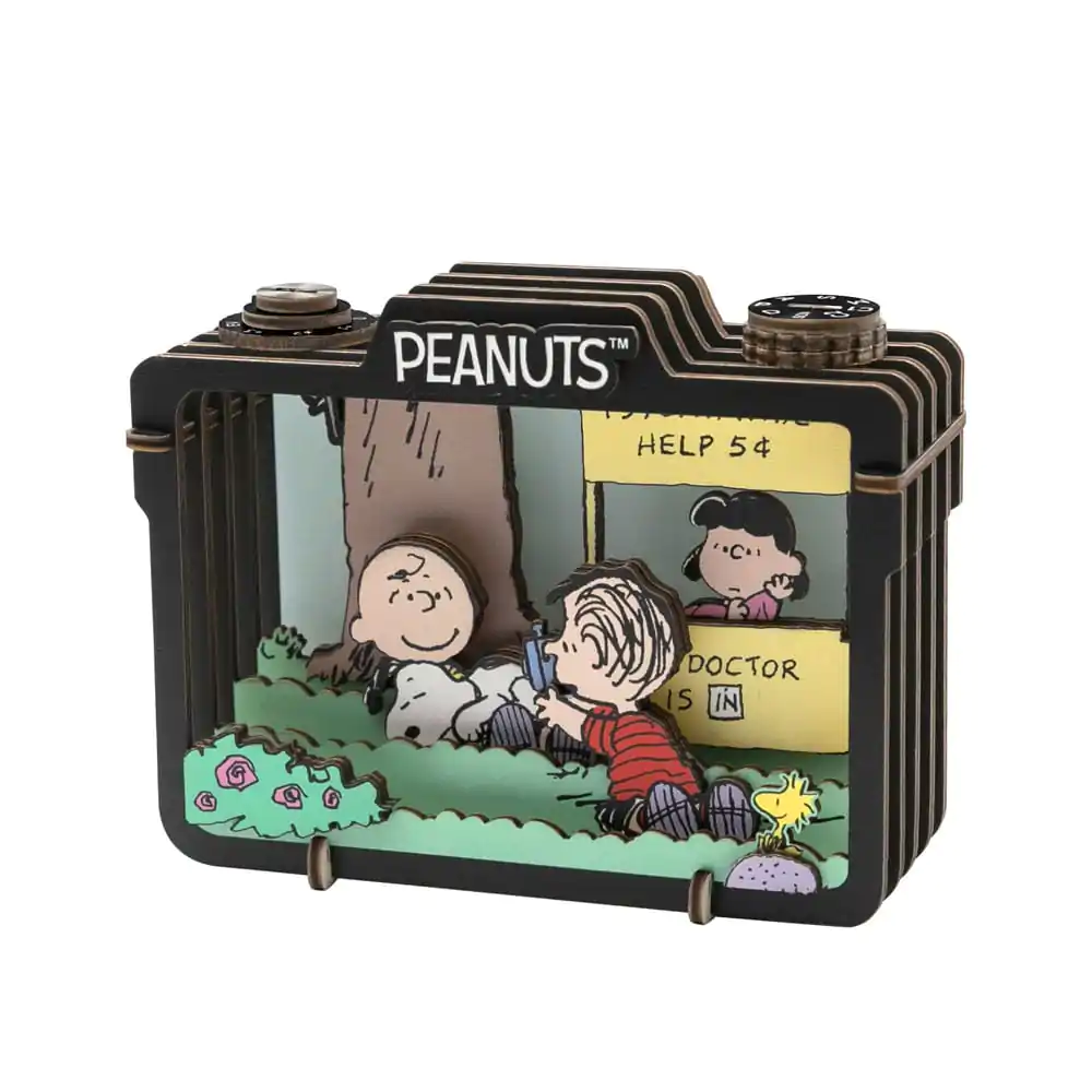 Peanuts Puremind Model Kit Wooden Theater Summer Snapshot product photo