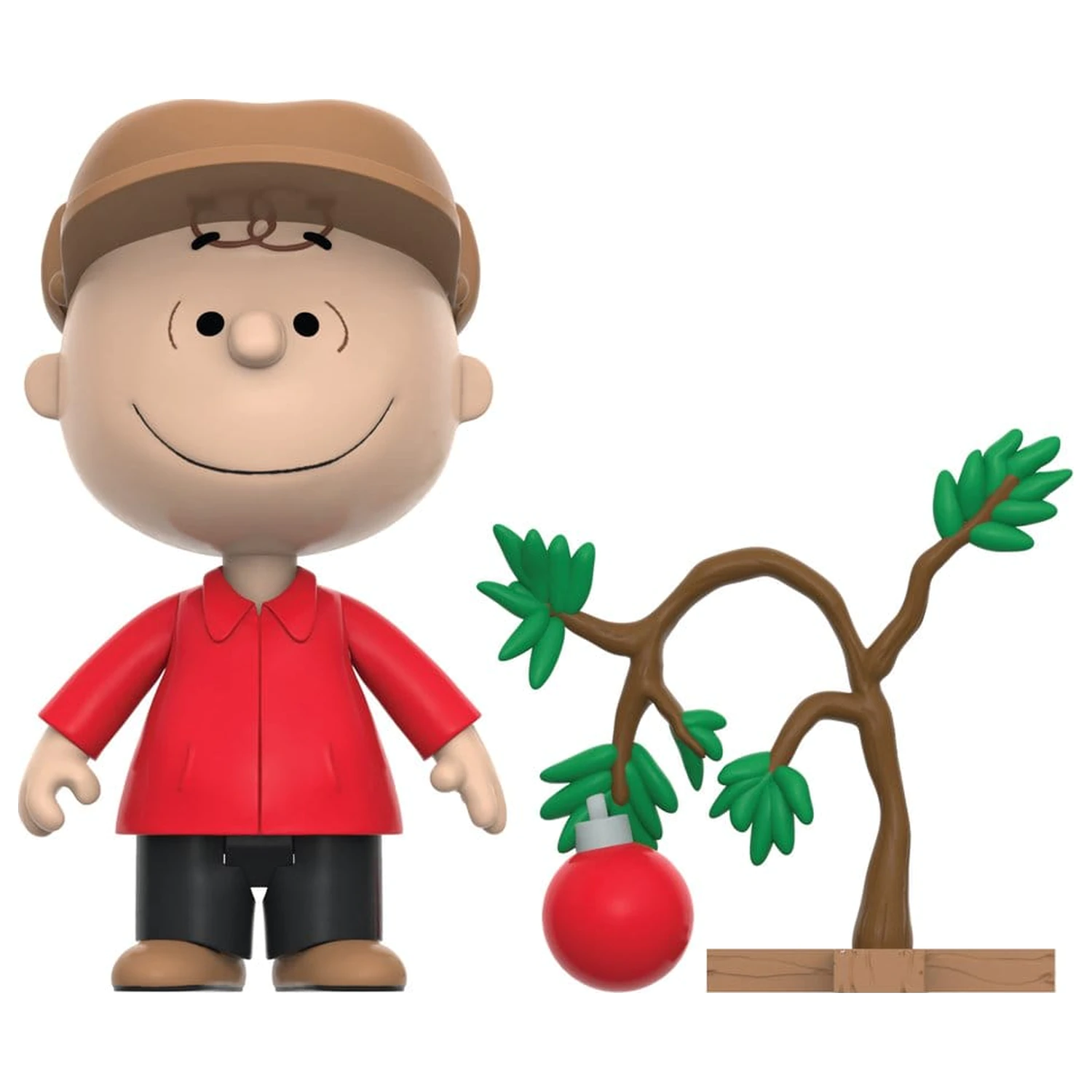 Peanuts ReAction Action Figure Charlie Brown and Sad Tree (Snow Globe Card Back) product photo