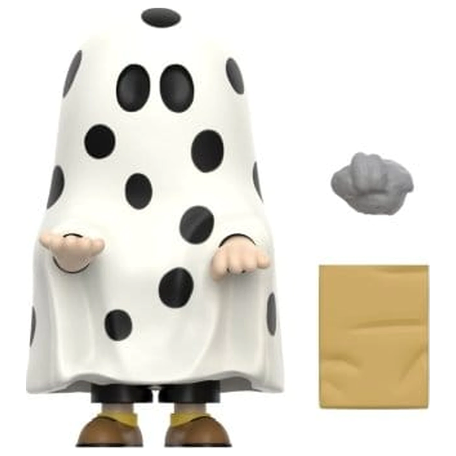 Peanuts ReAction Action Figure Charlie Brown Ghost Sheet product photo