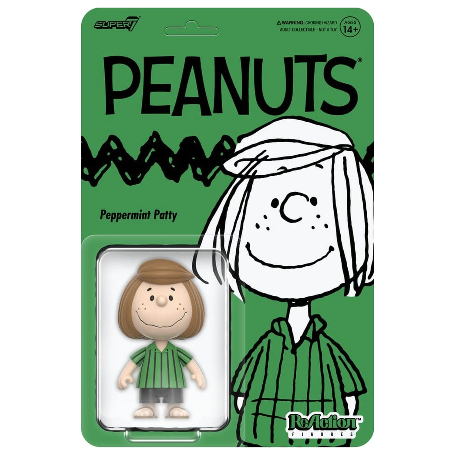 Peanuts ReAction Action Figure Wave 09 Peppermint Patty product photo