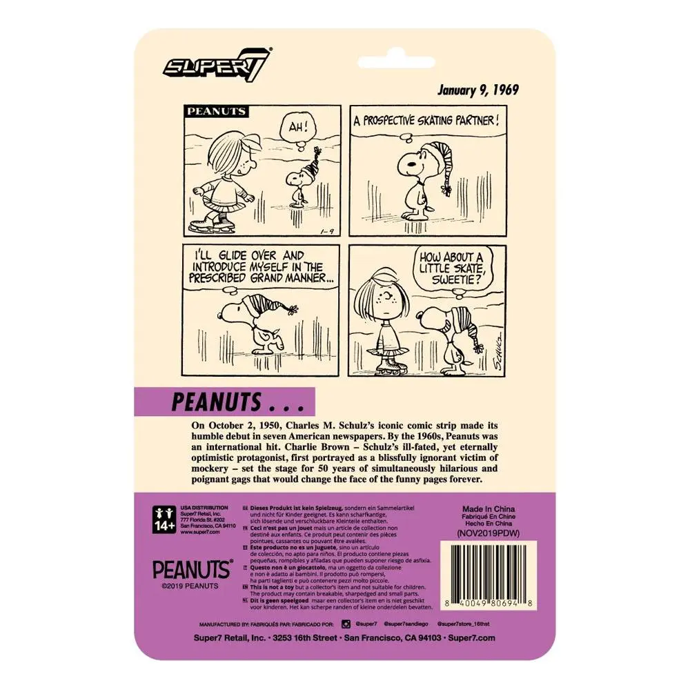 Peanuts ReAction Action Figure Wave 2 Peppermint Patty 10 cm product photo