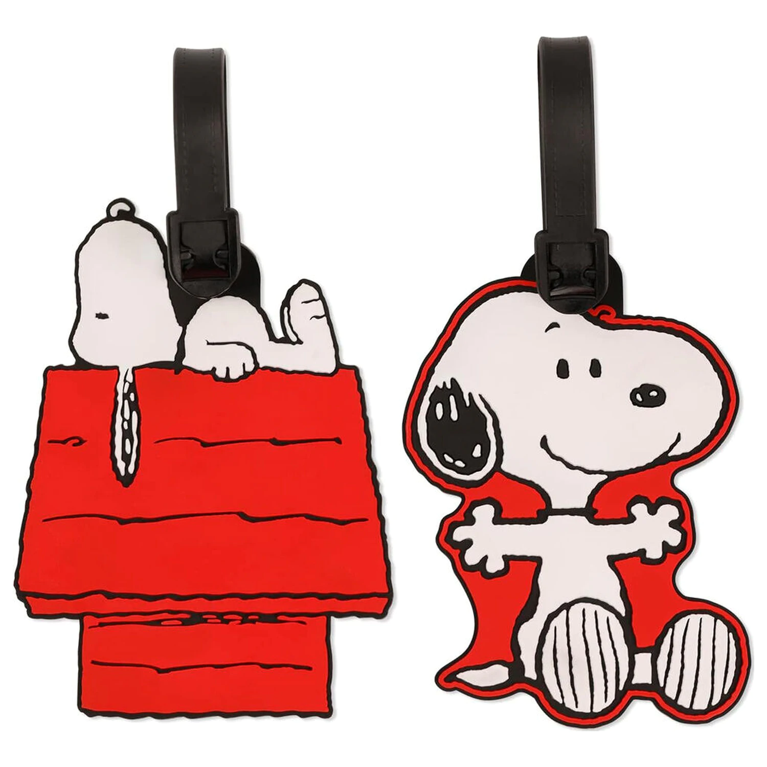 Peanuts Snoopy set of 2 luggage labels product photo