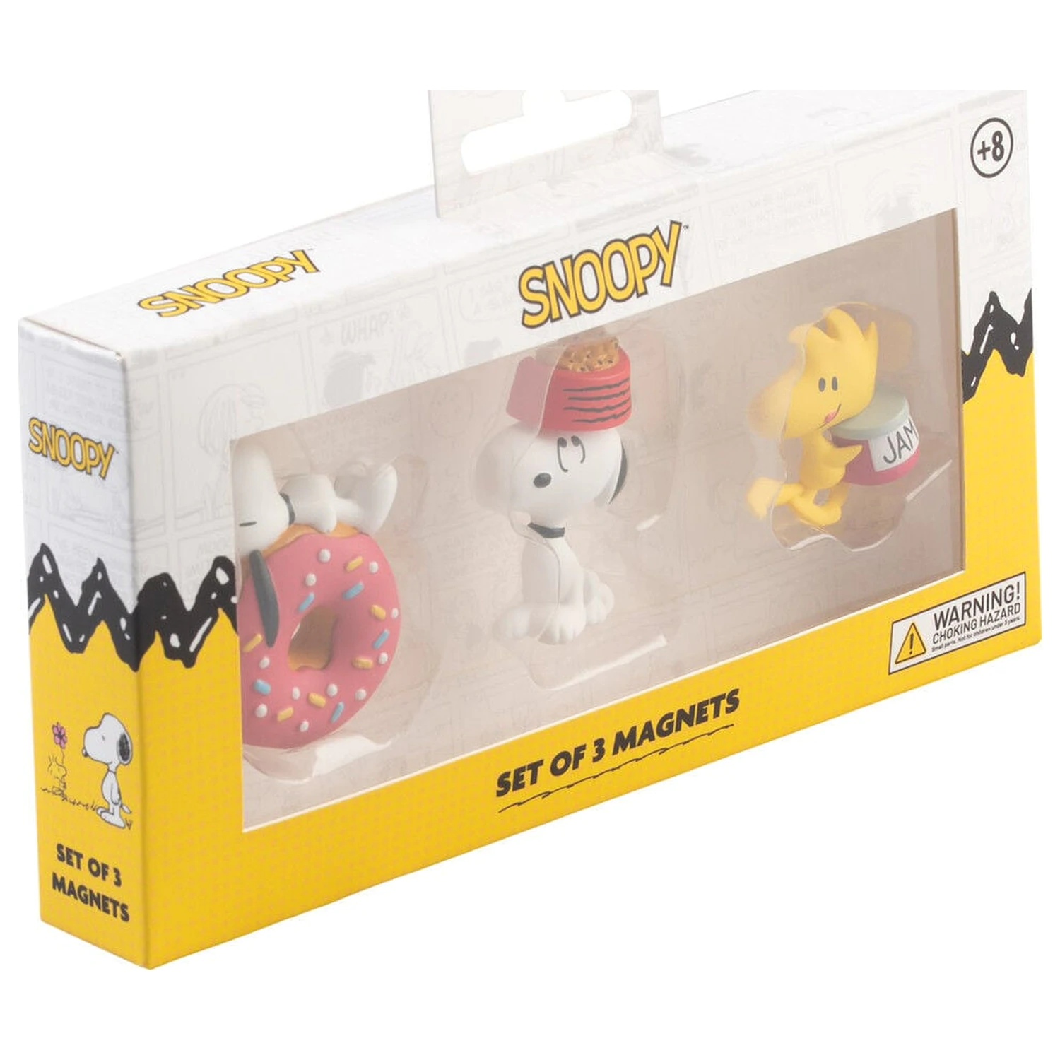 Peanuts Snoopy 3 magnet pack product photo