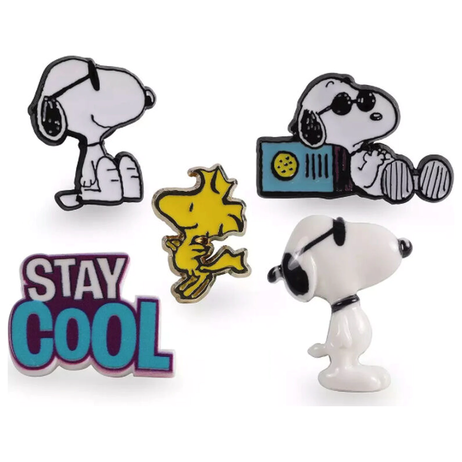 Peanuts Snoopy 5 pin set product photo