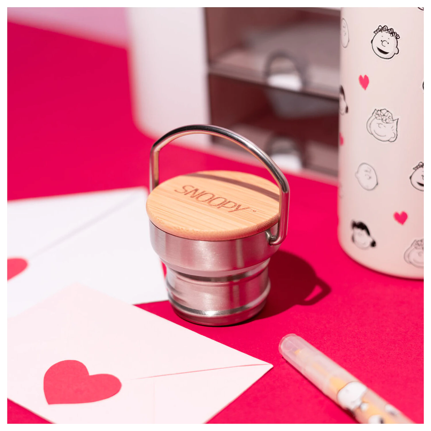 Peanuts Snoopy Stainless steel bottle 500ml product photo