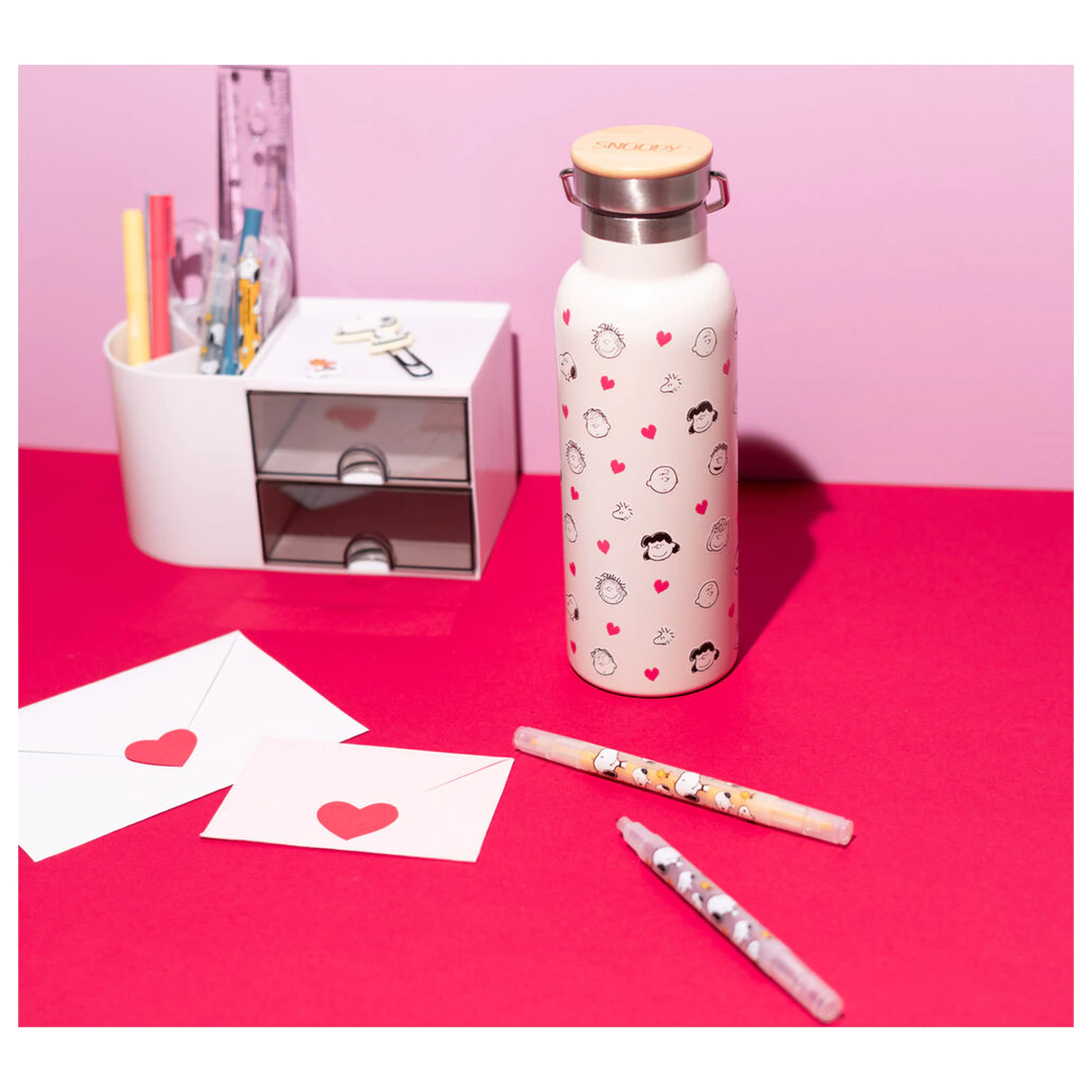 Peanuts Snoopy Stainless steel bottle 500ml product photo