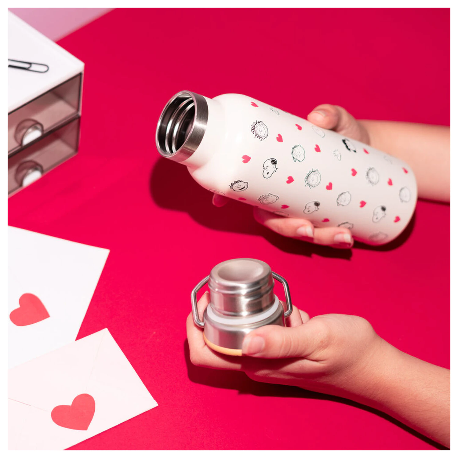 Peanuts Snoopy Stainless steel bottle 500ml product photo