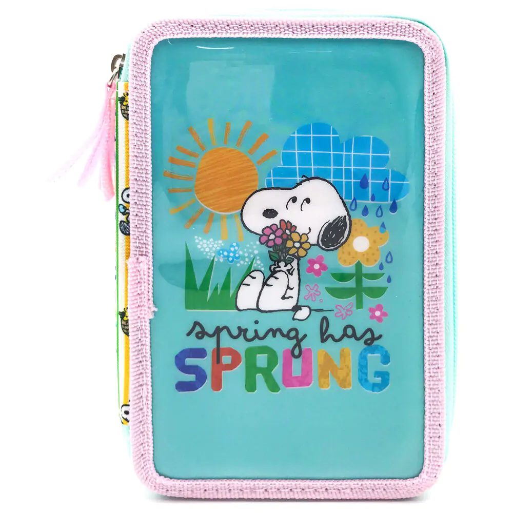 Peanuts Snoopy triple pencil case product photo