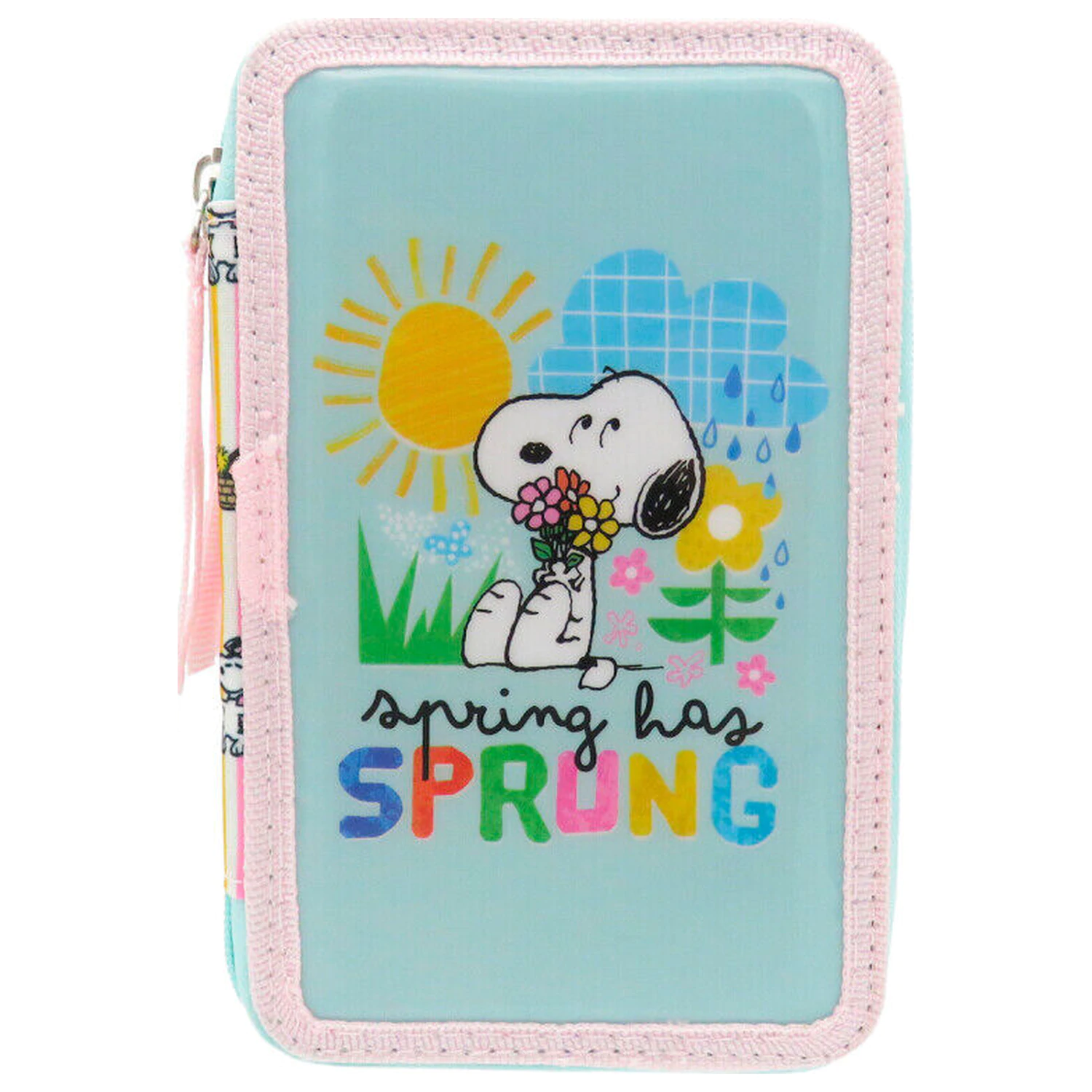 Peanuts Snoopy triple pencil case product photo