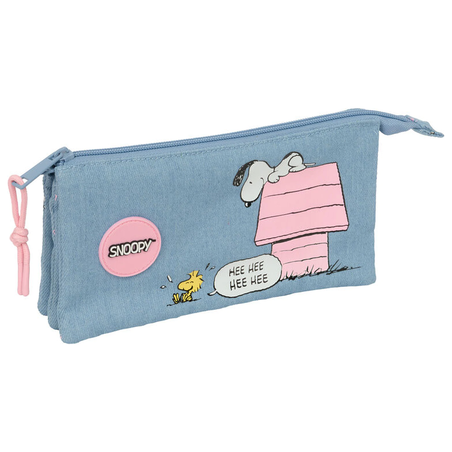 Peanuts Snoopy triple pencil case product photo