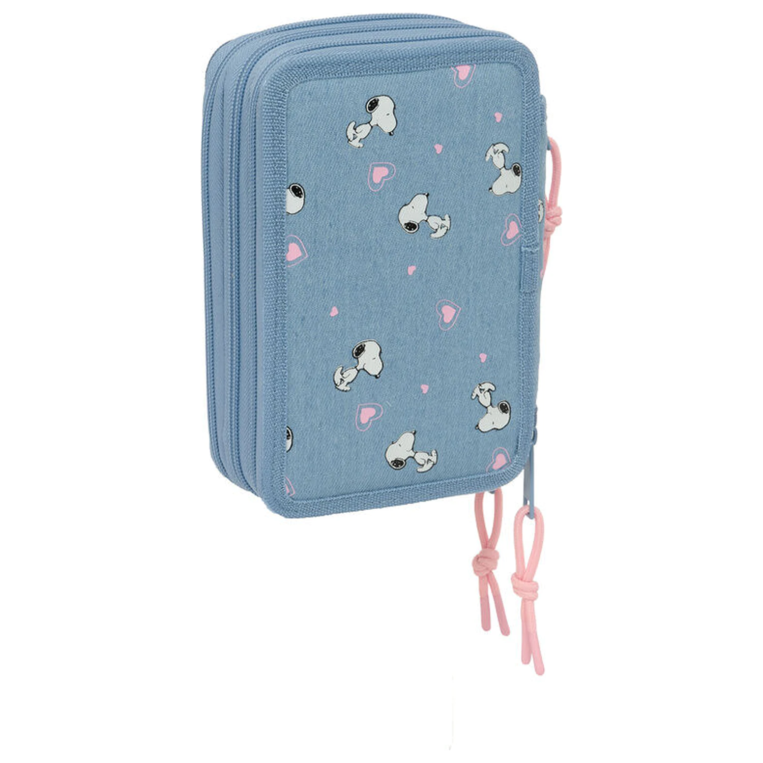 Peanuts Snoopy triple pencil case 37pcs product photo