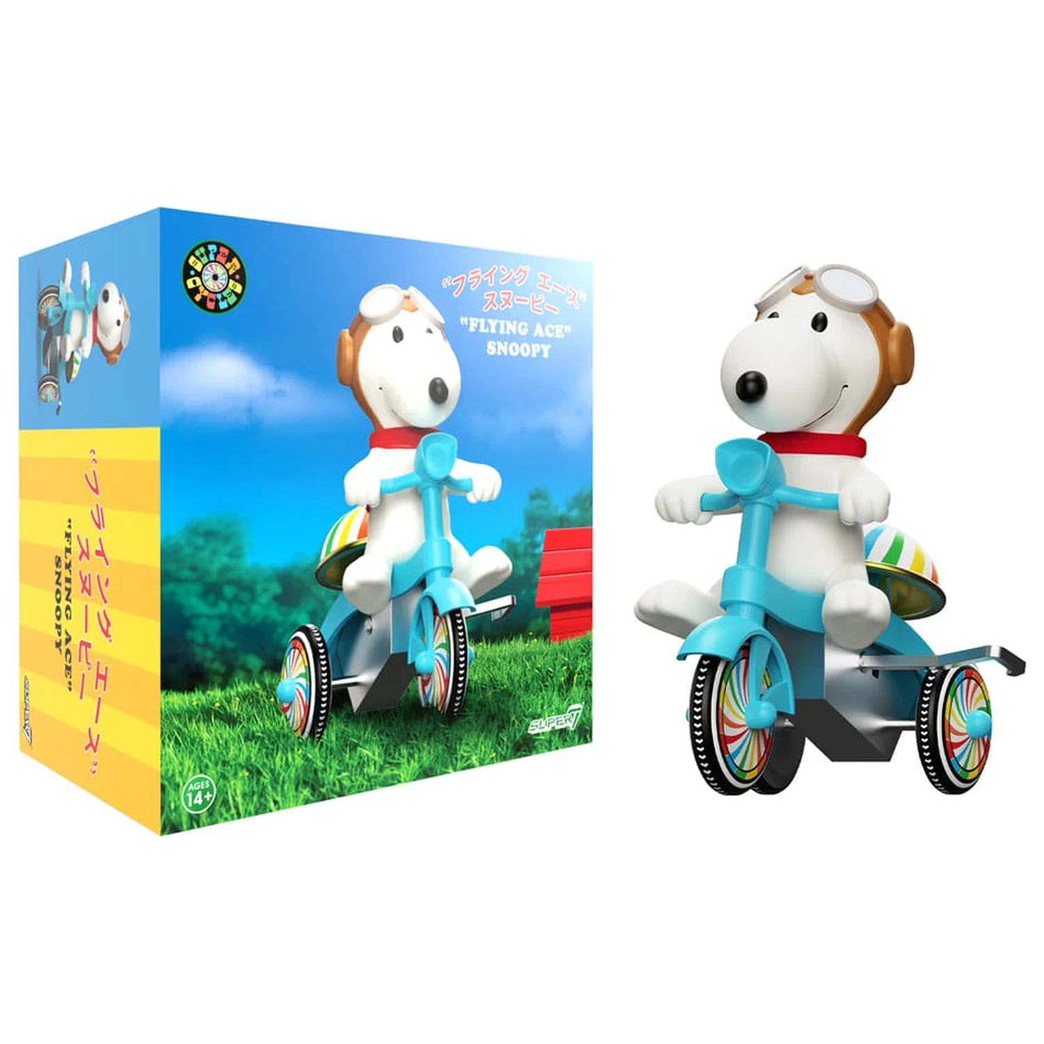 Peanuts Super Cycles Action Figure Snoopy Flying Ace 13 cm    product photo