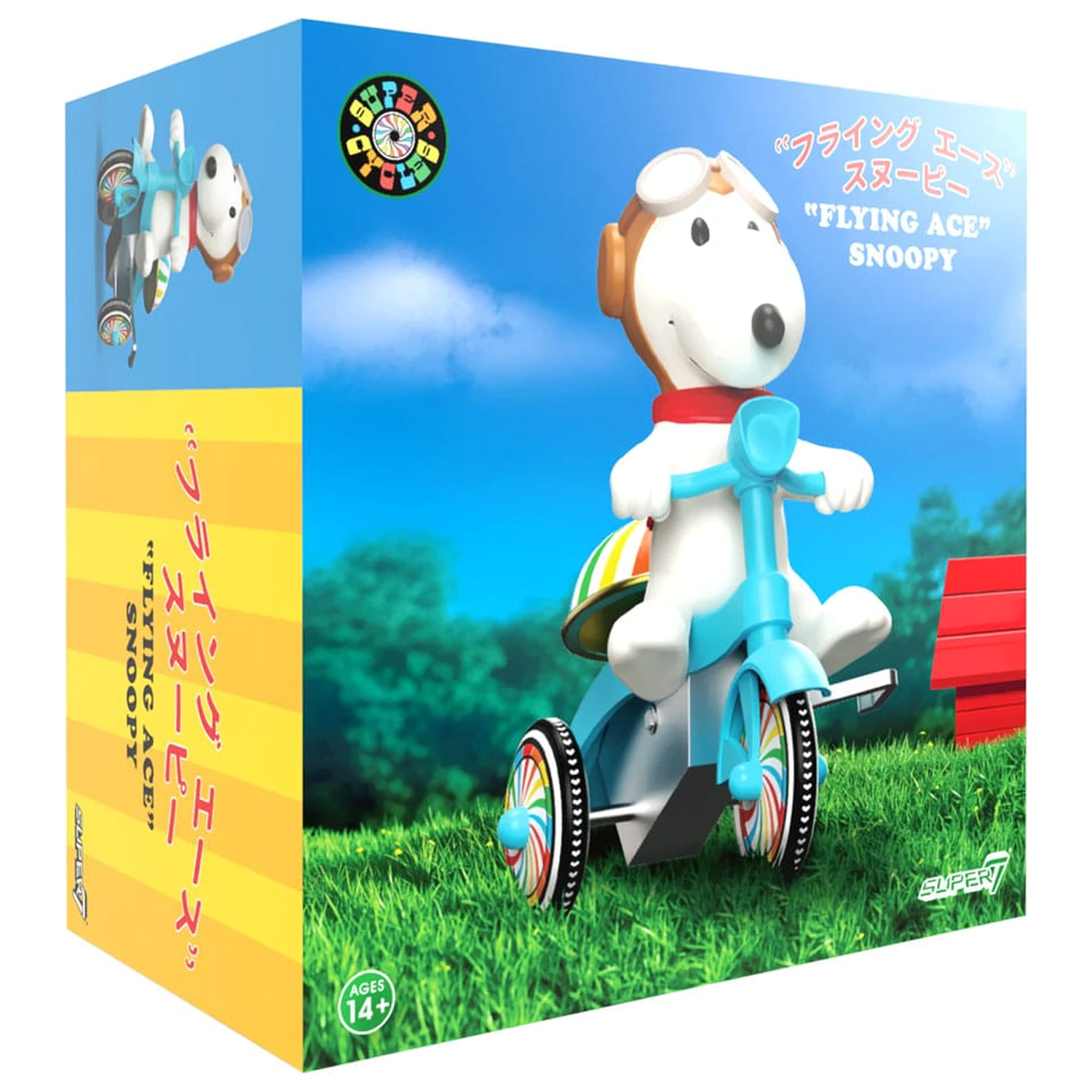 Peanuts Super Cycles Action Figure Snoopy Flying Ace 13 cm    product photo