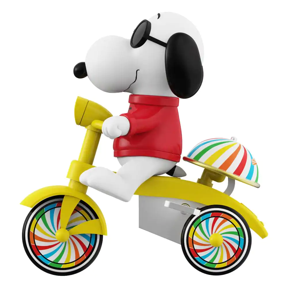 Peanuts Super Cycles Action Figure Joe Cool (Red with Yellow Trike) 13 cm product photo