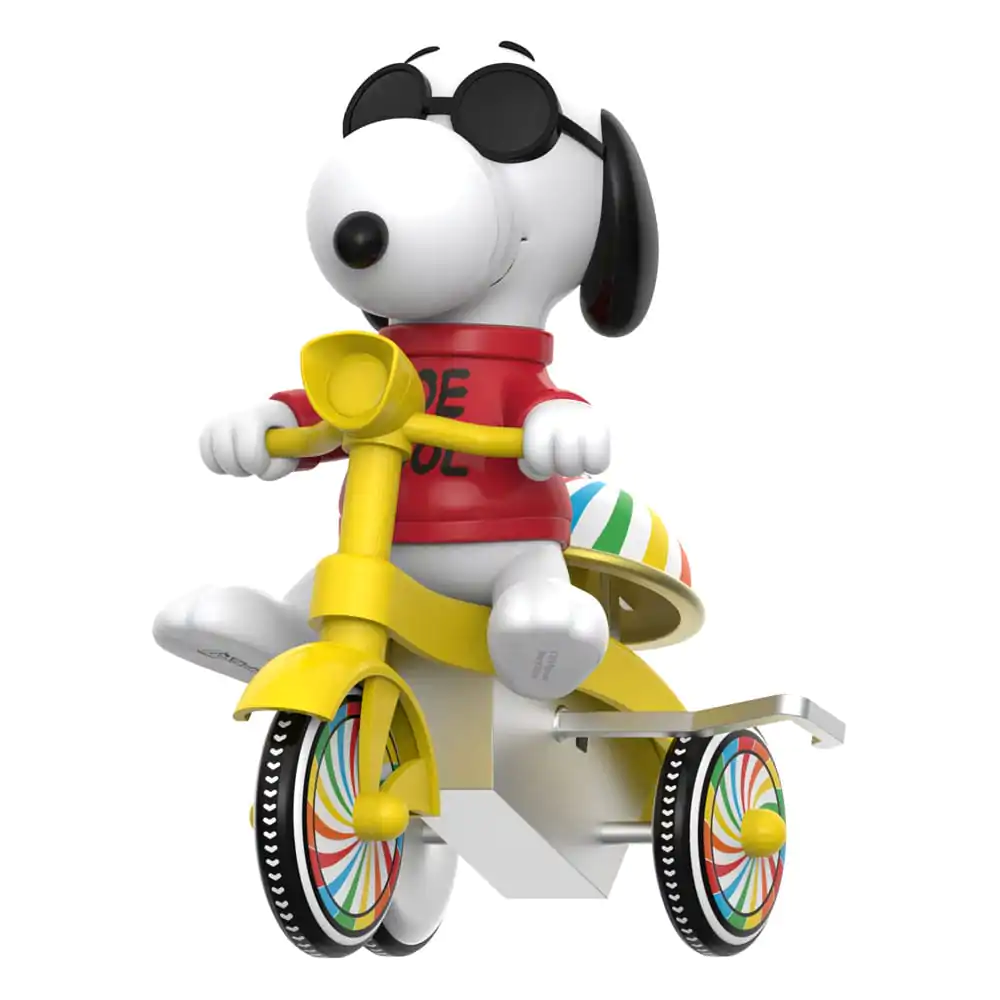 Peanuts Super Cycles Action Figure Joe Cool (Red with Yellow Trike) 13 cm product photo