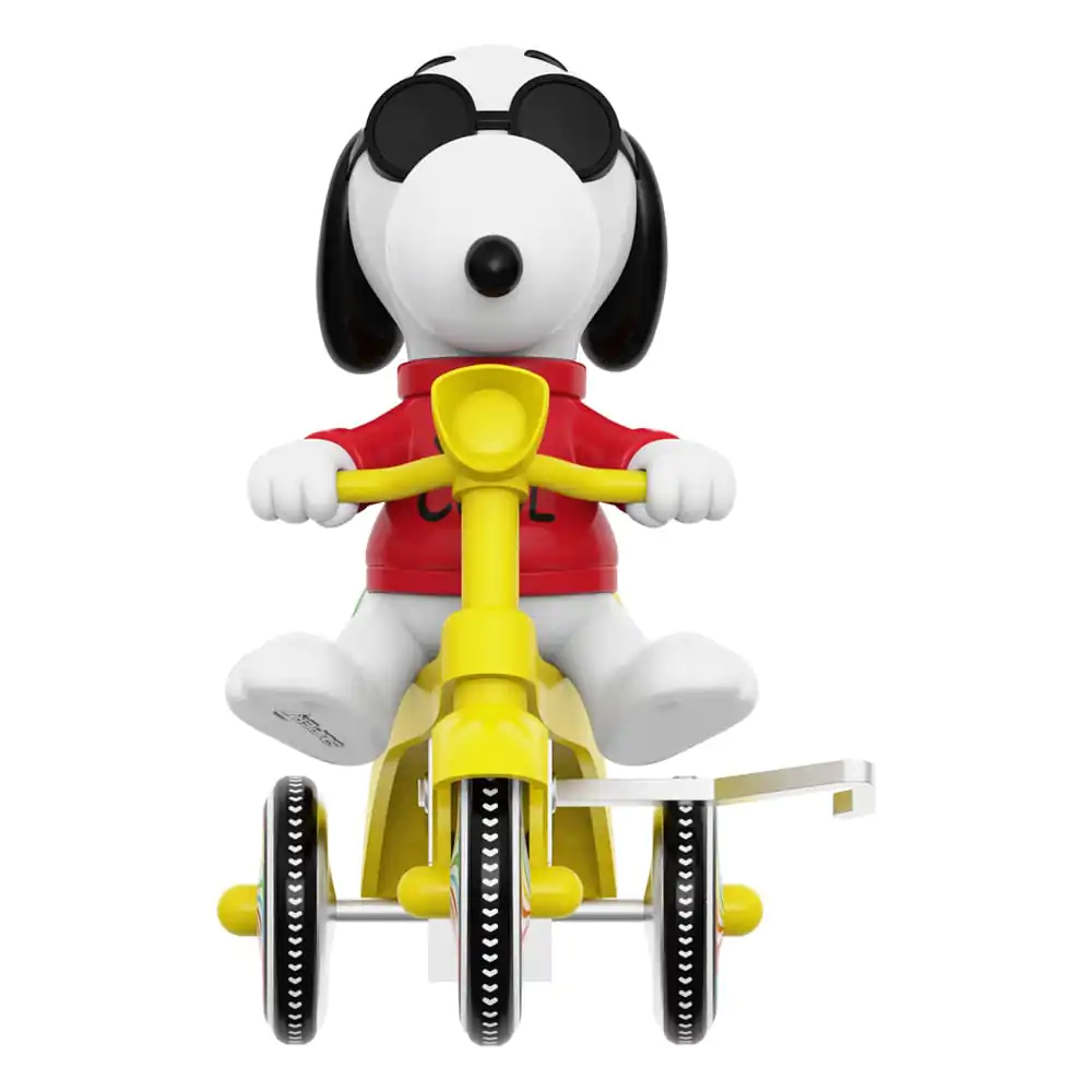 Peanuts Super Cycles Action Figure Joe Cool (Red with Yellow Trike) 13 cm product photo