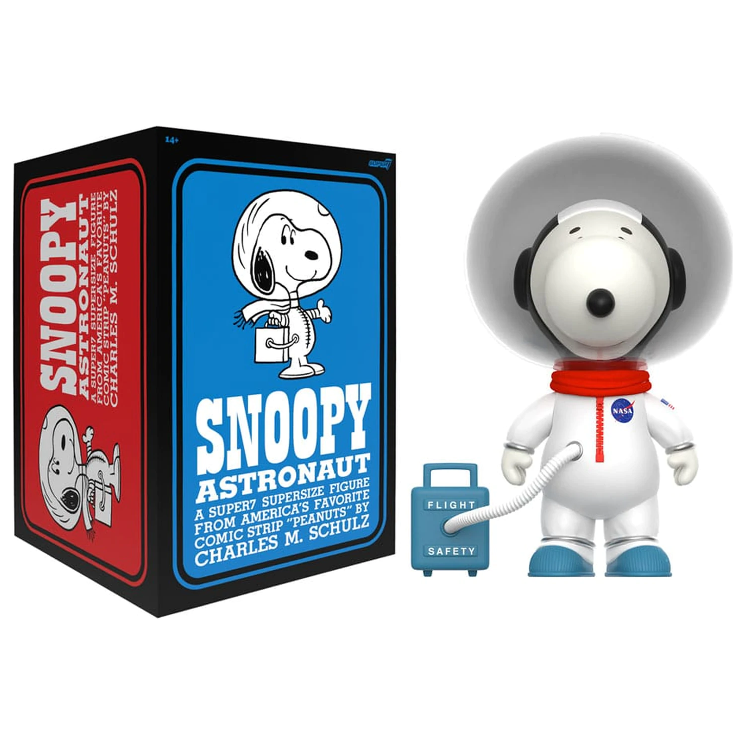 Peanuts Supersize Vinyl Action Figure Snoopy White Spacesuit 30 cm     product photo