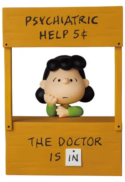 Peanuts UDF Series 12 Mini Figure Psychiatric Help Lucy 12 cm product photo