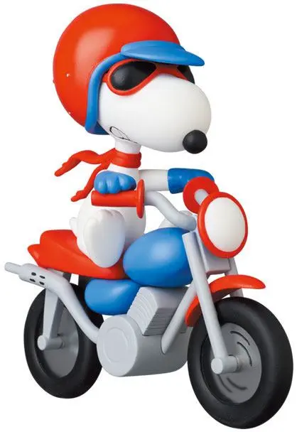 Peanuts UDF Series 13 Mini Figure Motocross Snoopy 10 cm product photo