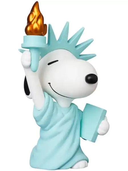 Peanuts UDF Series 17 Mini Figure Statue of Liberty Snoopy 7 cm product photo