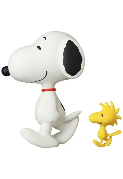 Peanuts VCD Vinyl Figures Snoopy &amp; Woodstock 1997 Ver. 7 - 16 cm product photo