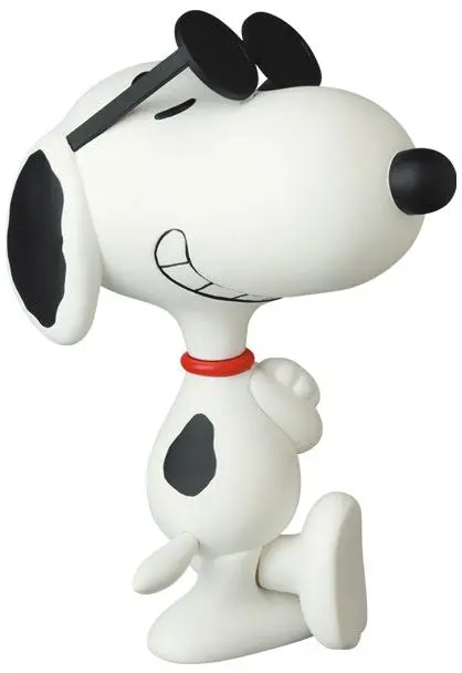 Peanuts VCD Vinyl Figure Sunglasses Snoopy 1971 Ver. 16 cm product photo