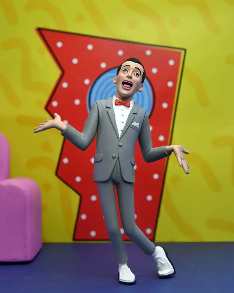 Pee-Wee Herman Toony Classics Figure Pee-Wee &amp; Pterri 15 cm product photo