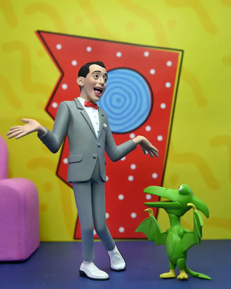 Pee-Wee Herman Toony Classics Figure Pee-Wee &amp; Pterri 15 cm product photo