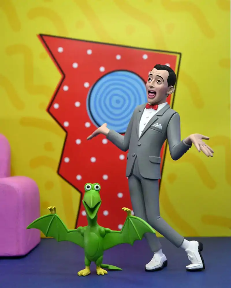 Pee-Wee Herman Toony Classics Figure Pee-Wee &amp; Pterri 15 cm product photo