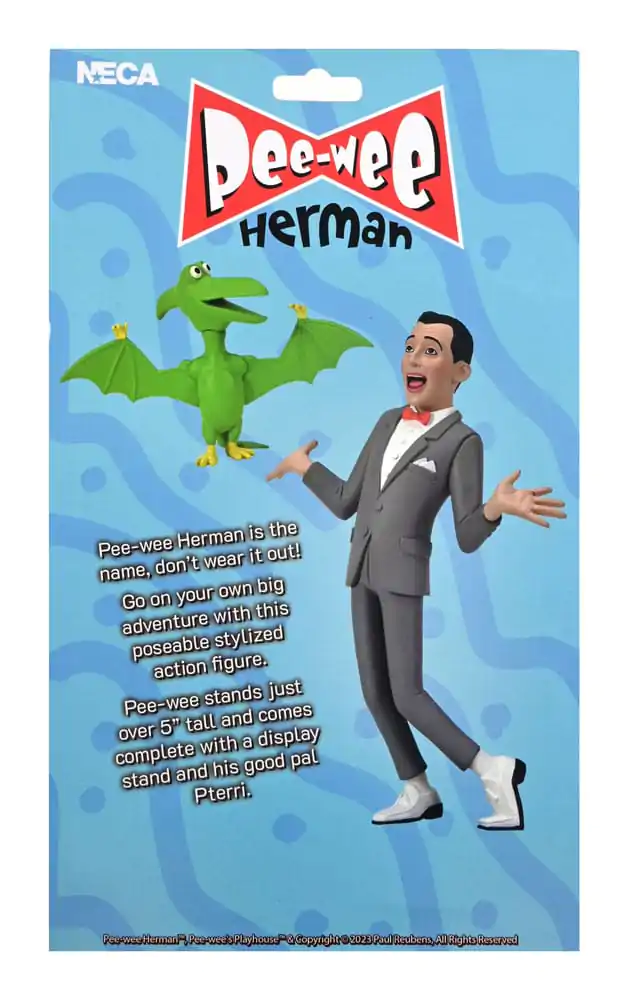 Pee-Wee Herman Toony Classics Figure Pee-Wee &amp; Pterri 15 cm product photo