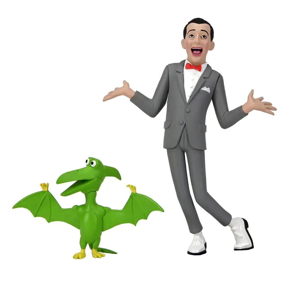 Pee-Wee Herman Toony Classics Figure Pee-Wee &amp; Pterri 15 cm product photo