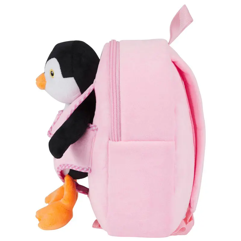 Peggie Penguin reversible backpack with plush toy 27cm termékfotó