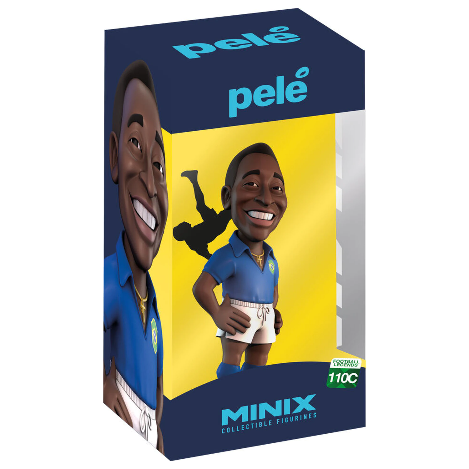 Pelé Brazil figure minix set 12cm product photo