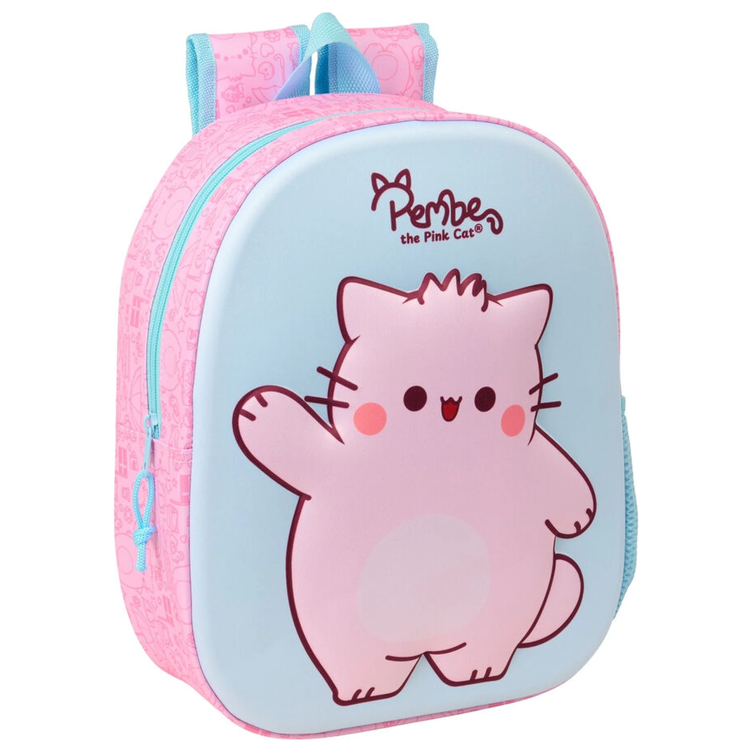 Pembe The Pink Cat 3D backpack 33cm product photo