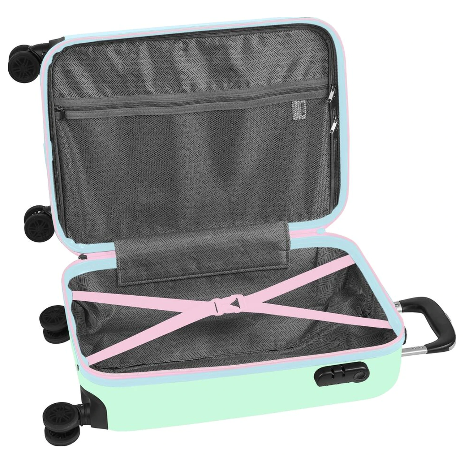 Pembe The Pink Cat ABS trolley suitcase 55cm product photo