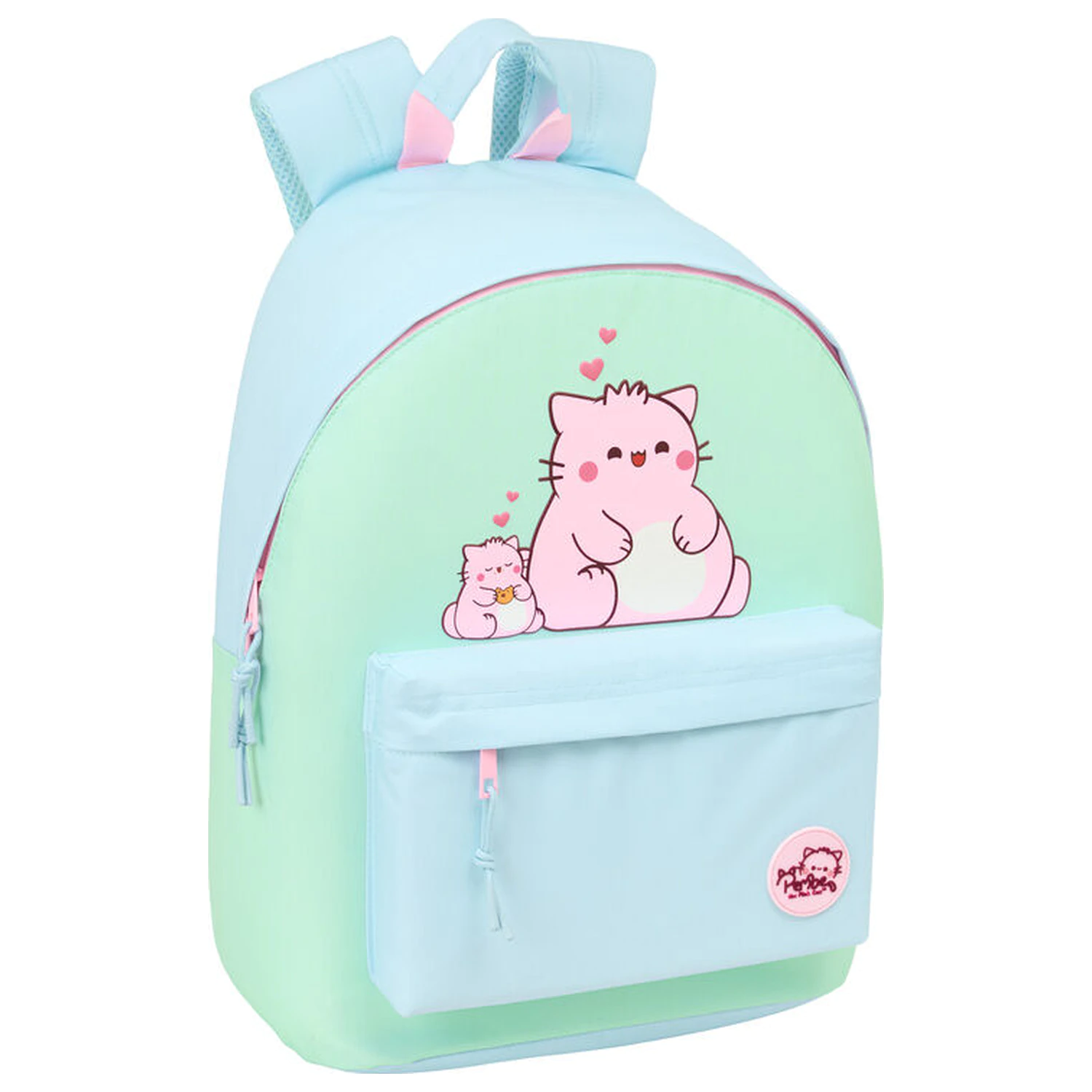 Pembe The Pink Cat backpack with laptop case 41cm product photo