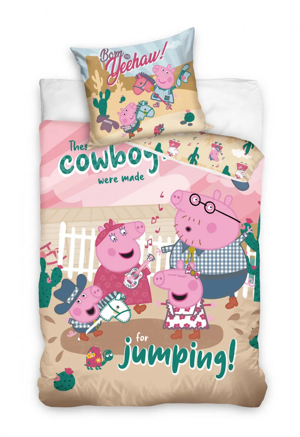 Peppa Pig Duvet Cover Set 140x200cm, 70x90cm product photo