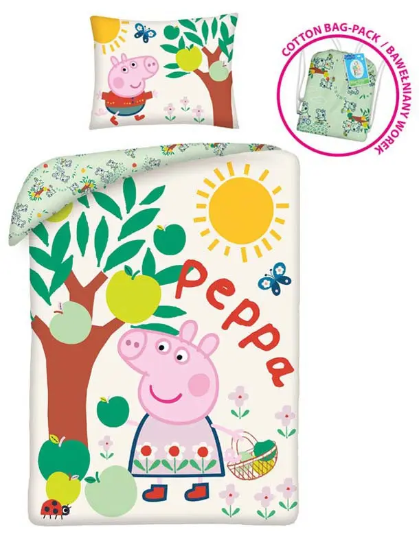 Peppa Pig Duvet Cover 140x200cm, 70x90cm product photo