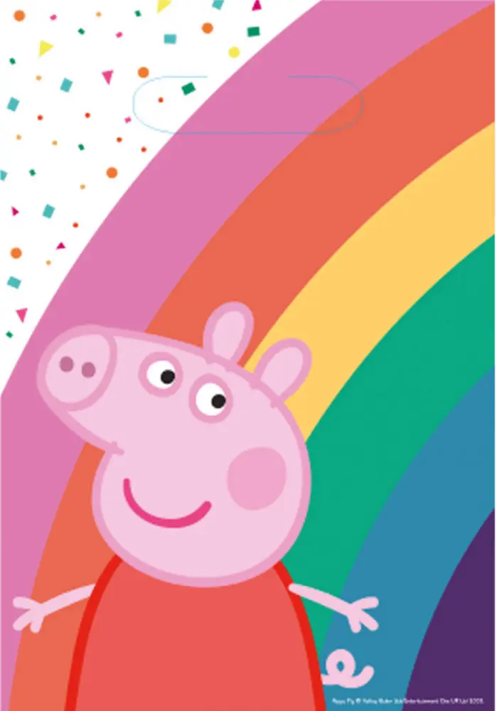 Peppa Pig gift bags 8 pcs product photo