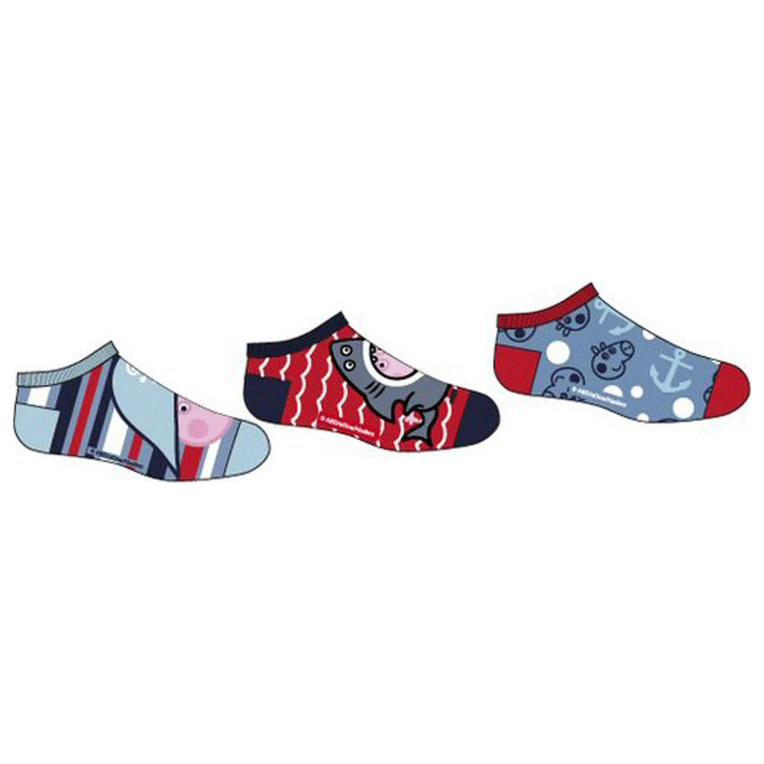 Peppa Pig Anchor Kids Secret Socks 27/30 product photo