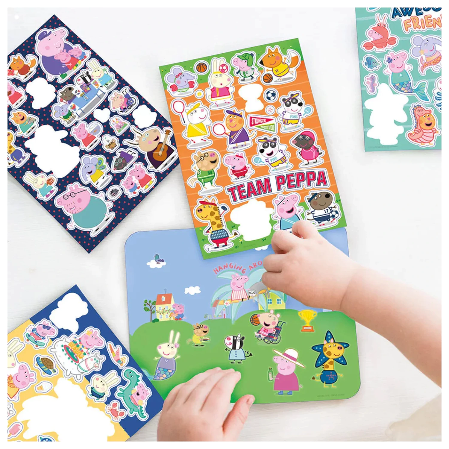Peppa Pig Awesome Friends Window Decal Set product photo