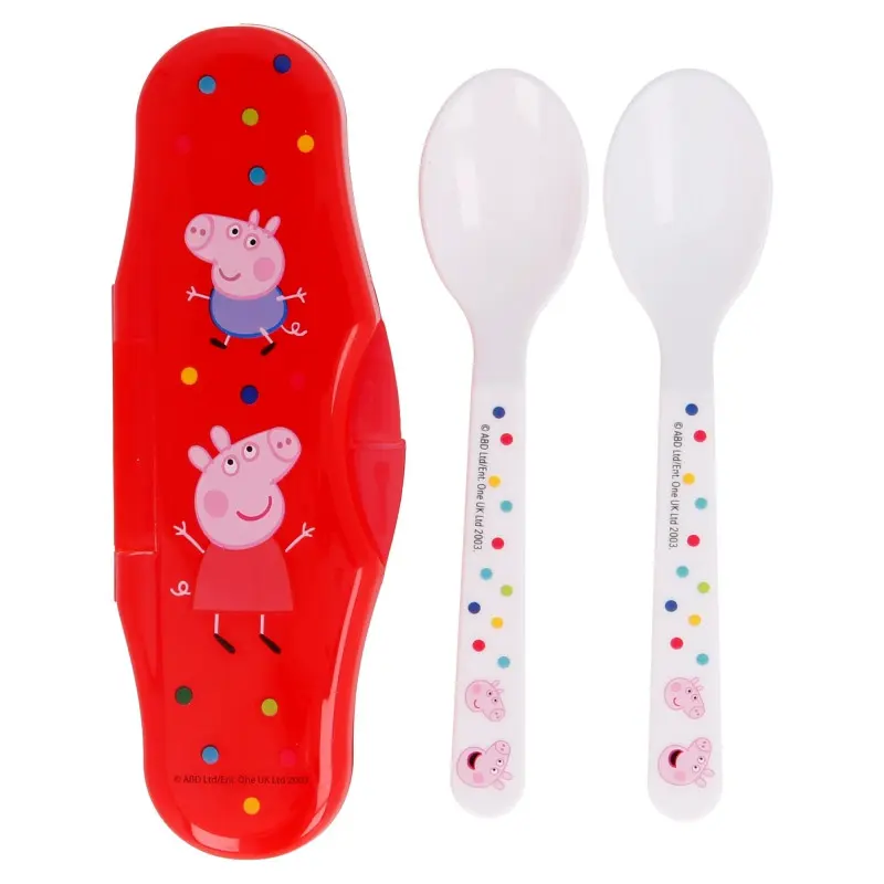 Peppa Pig Baby Travel Utensil Set product photo