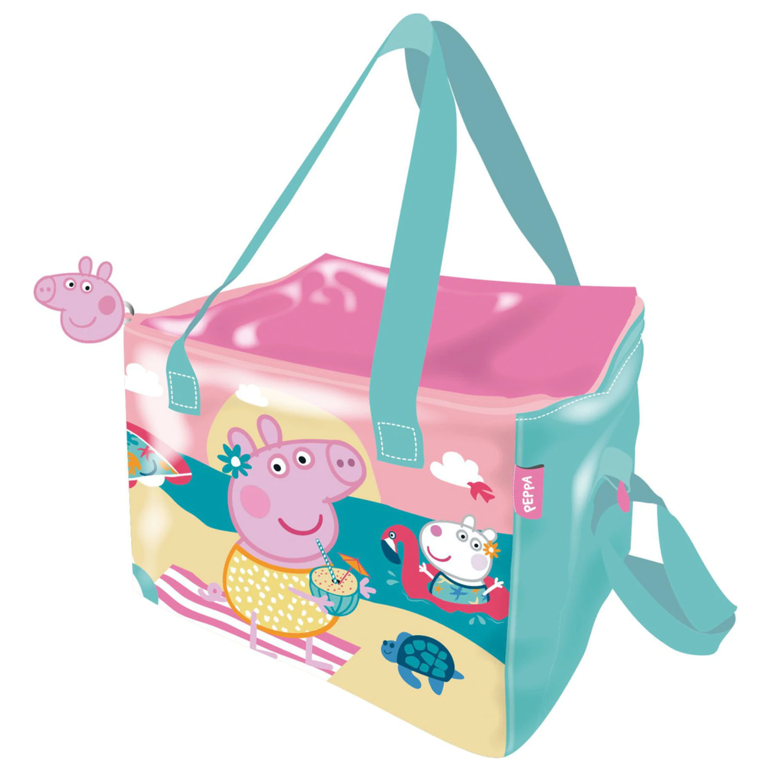 Peppa Pig Beach Thermal Lunch Bag, Cooler Bag 22.5 cm product photo