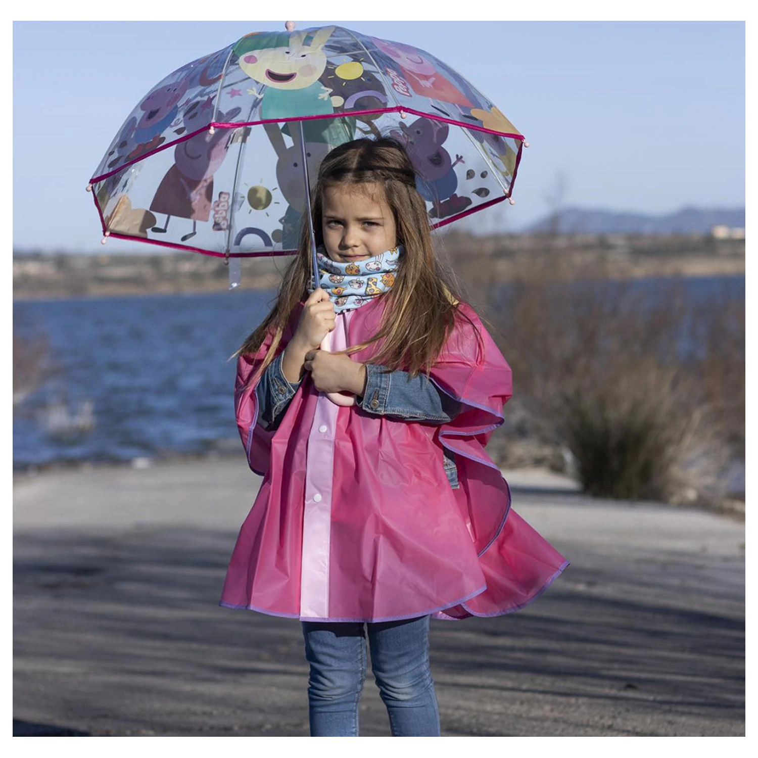 Peppa Pig Buddies Kids Transparent Umbrella Ø71 cm product photo