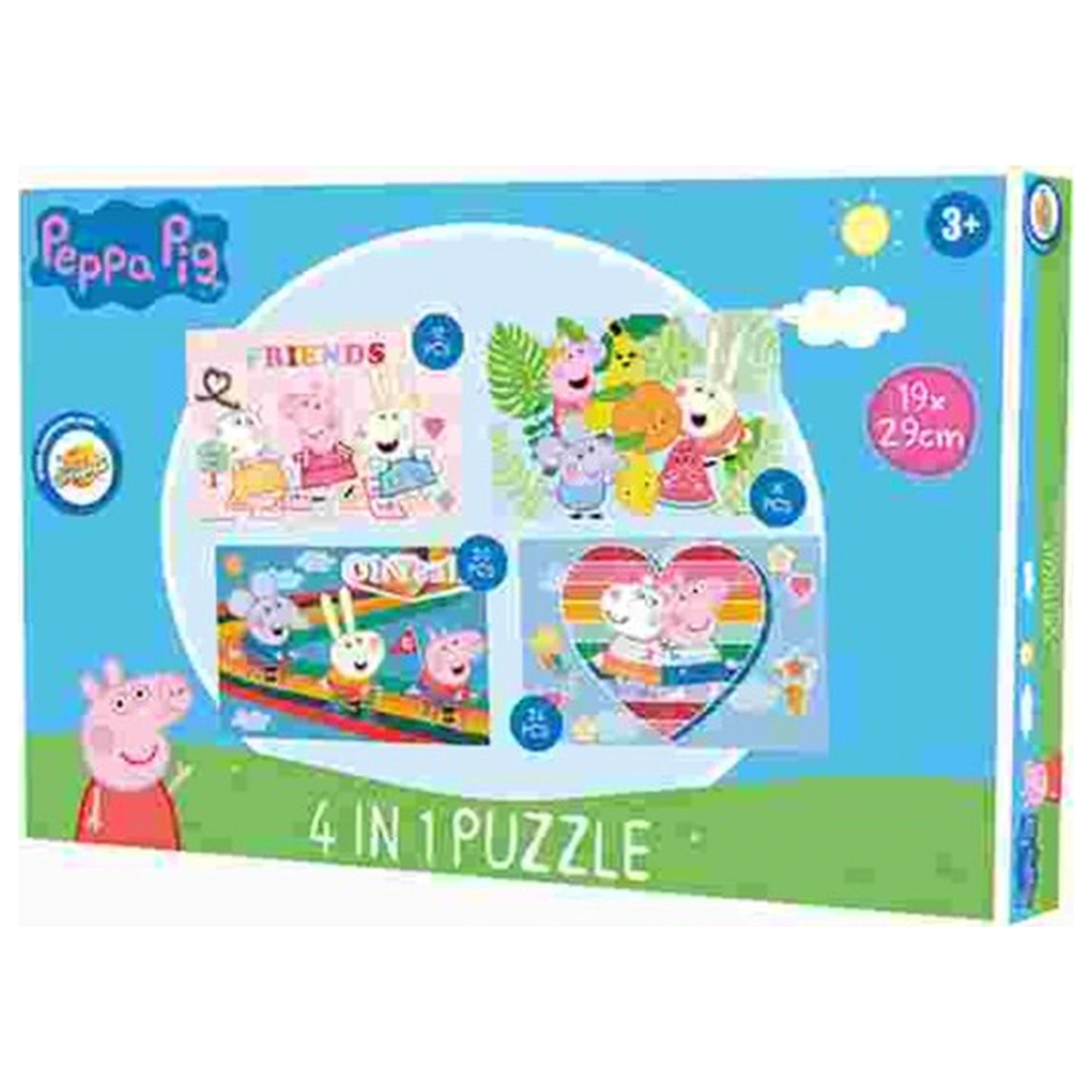 Peppa Pig Friends 4-in-1 Puzzle product photo