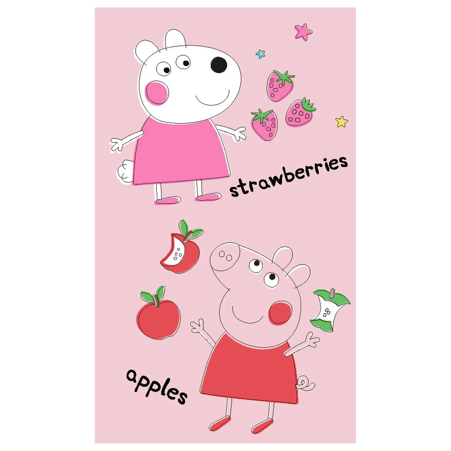 Peppa Pig Fruits Hand Towel, Face Towel, Towel product photo