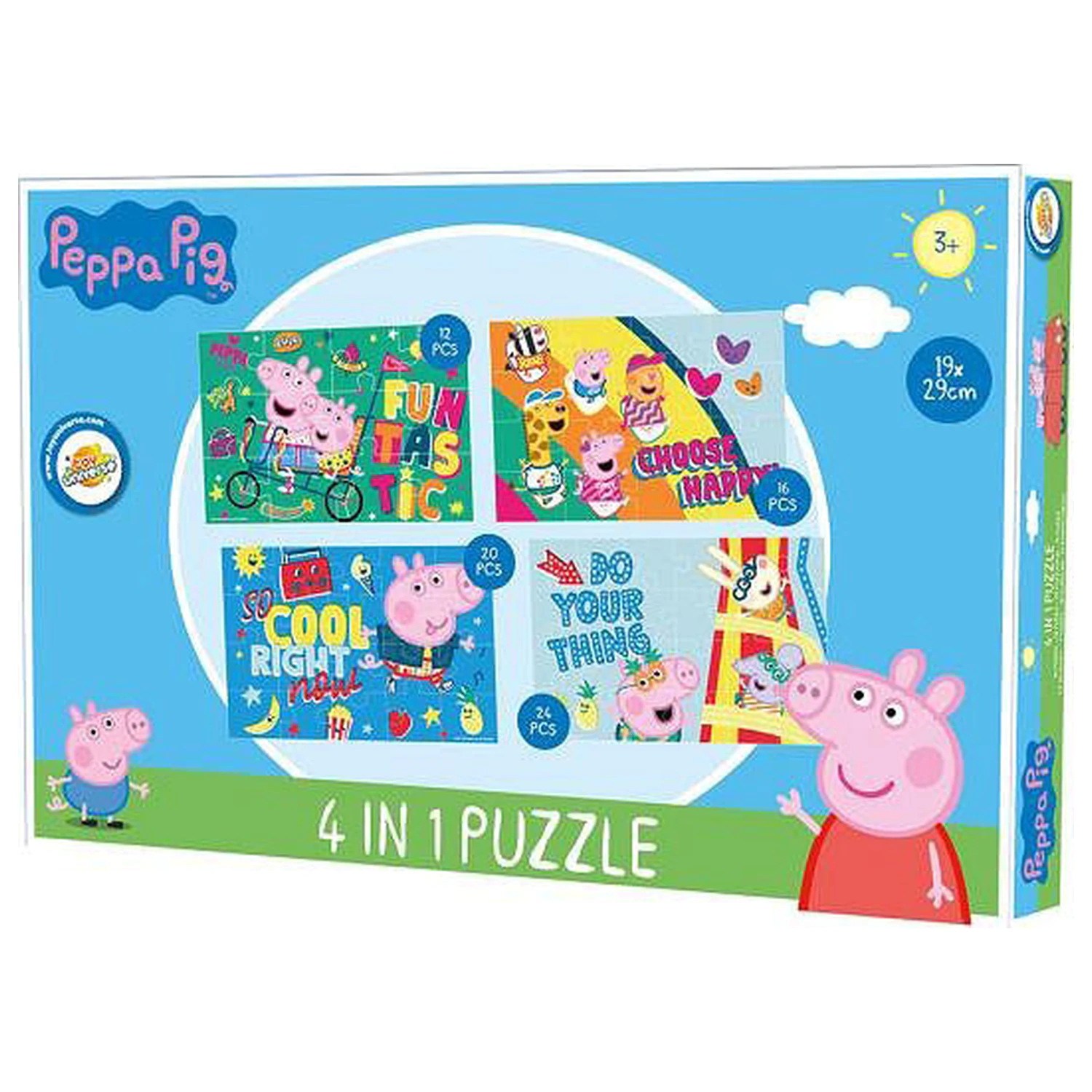 Peppa Pig Fun 4-in-1 Puzzle product photo