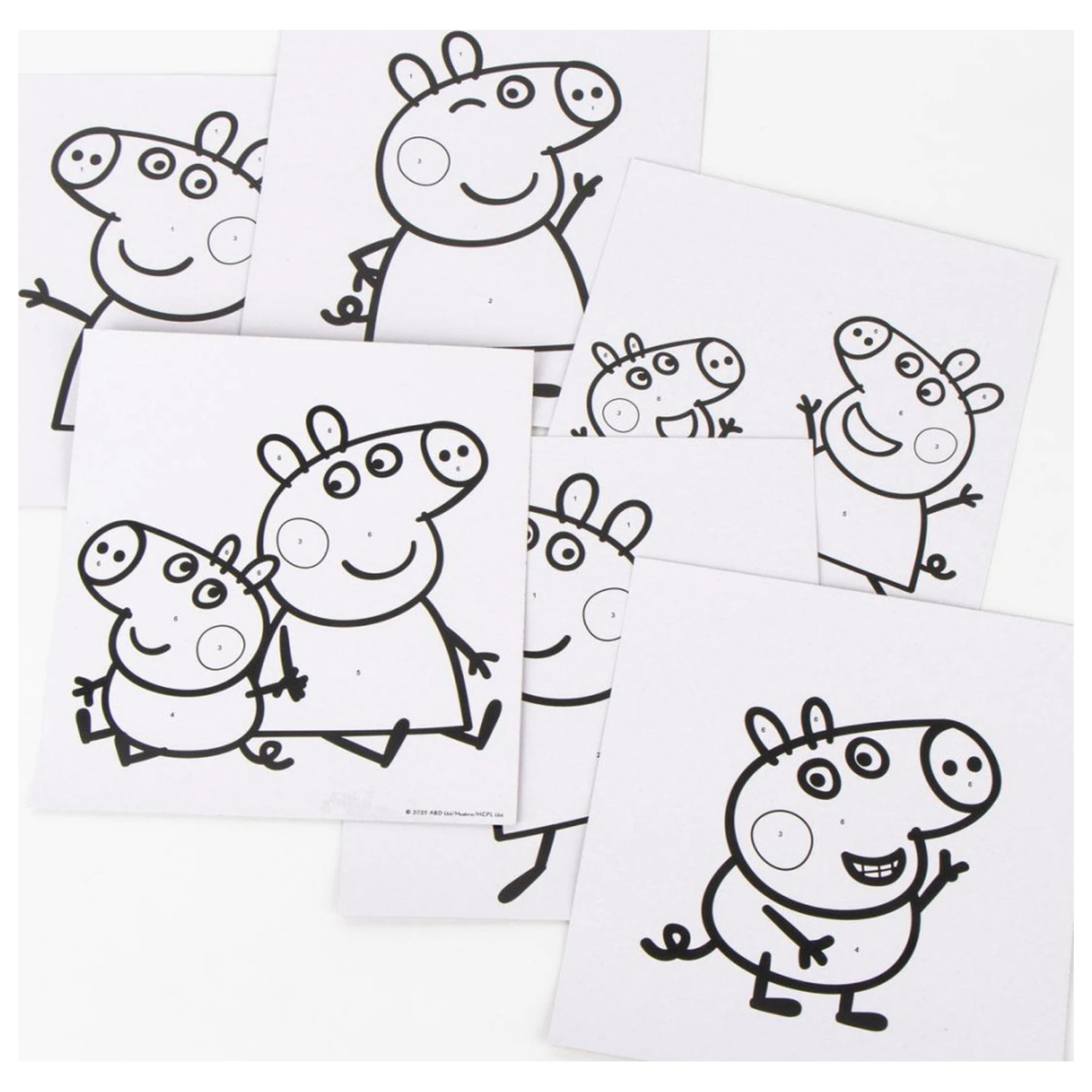 Peppa Pig Fun Numbered Coloring Set product photo